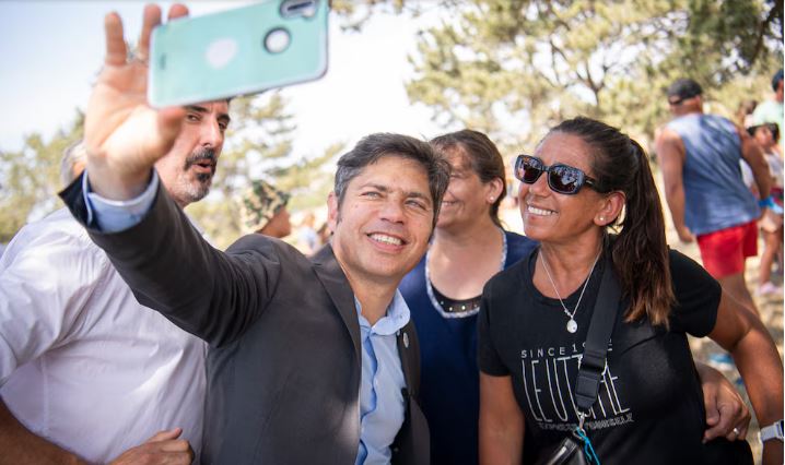 Kicillof impulsó su armado nacional y buscó apoyo en el centro del país