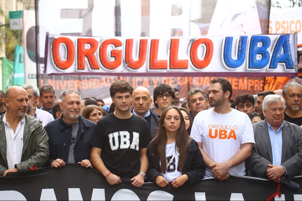 Yacobitti respondió a Monteoliva y reclamó que Milei cumpla la ley de financiamiento universitario